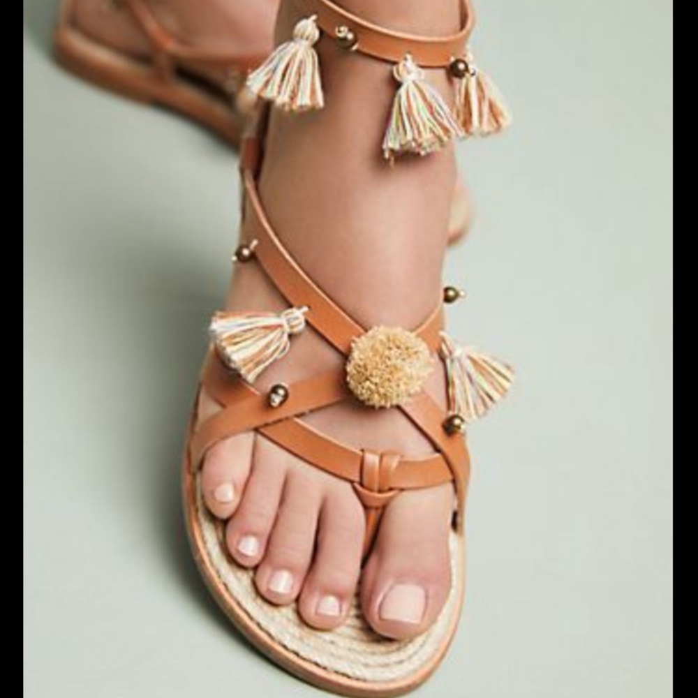 Soludos x Anthropologie Sandals - Size 8